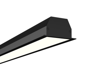 Линейный светильник LINE3225П БЕЗ БП (RAL9005/750mm/LT70 — 4K/23W)