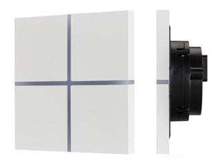 INTELLIGENT ARLIGHT Сенсорная панель KNX-304-13-IN White (BUS, Frameless) (IARL, IP20 Металл, 2 года)