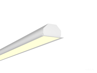 Линейный светильник LINE4932П БЕЗ БП (RAL9003/1250mm/LT70 — 3K/39W)