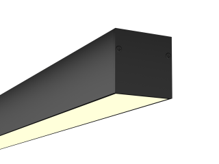 Линейный светильник LINE3535П БЕЗ БП (RAL9005/750mm/LT70 — 3K/23W)