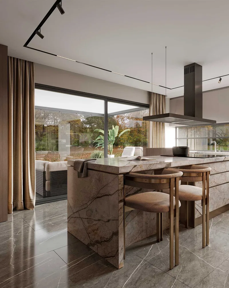 Seba Royal premium kompleksinde lüks bir villa
