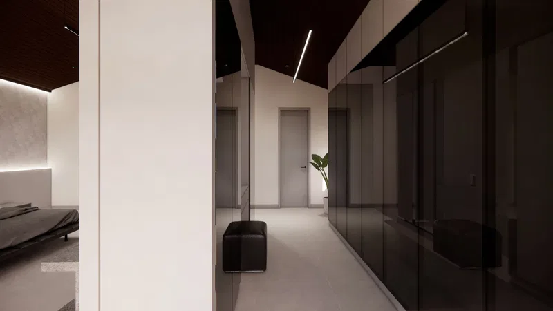 Boğaz’daki villa için magnet ray aydınlatma sistemi