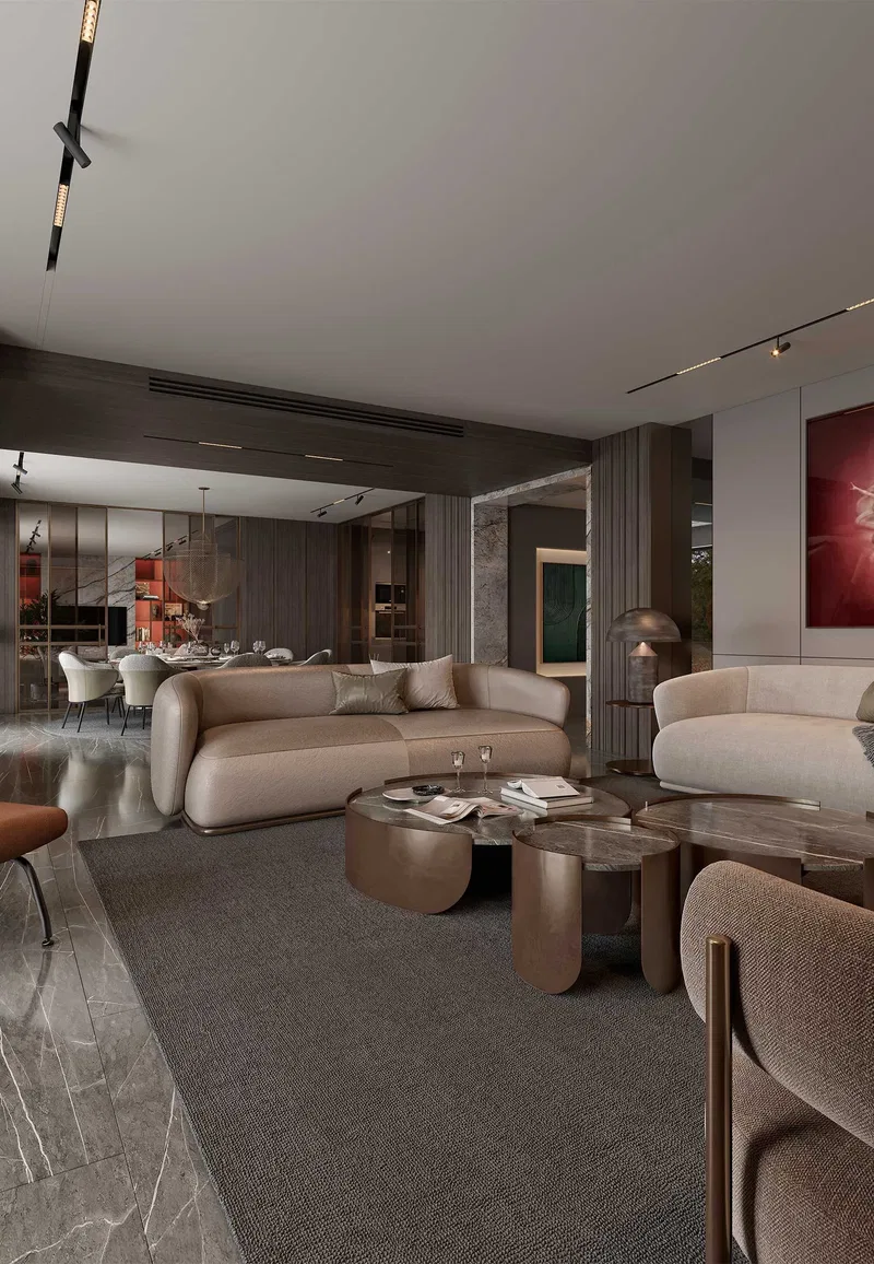 Seba Royal premium kompleksinde lüks bir villa