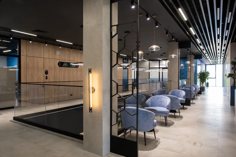 «IC Group» için Ofis Aydınlatması