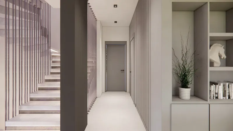 Boğaz’daki villa için magnet ray aydınlatma sistemi