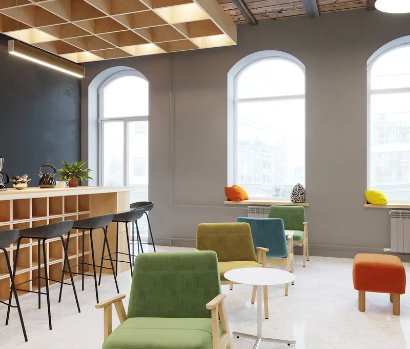 Sankt-Peterburg'da Art Cafe Projemiz