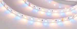 Лента RT-B60-10mm 24V RGBW-Warm (14.4 W/m, IP20, 5060, 5m) (Arlight, Открытый)