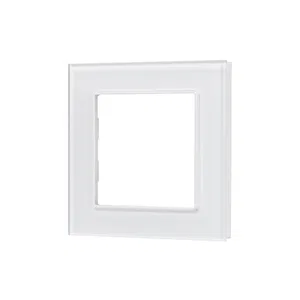 Рамка стеклянная FRM-GLARE-GS-1-WH (Arlight, -)