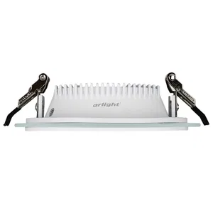 Светодиодная панель LT-R160WH 12W Warm White 120deg (Arlight, IP40 Металл, 3 года)