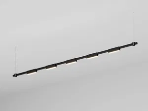 Подвесной светильник HOKASU PL11 (RAL9005/2500mm – 200mm/LT70/3K/30W/120deg)