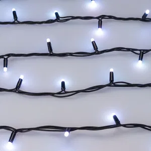 Светодиодная гирлянда ARD-STRING-PRO-10000-BLACK-100LED-MILK-LIVE RGB-DMX (24V, 10W) (Ardecoled, IP65, 2 года)