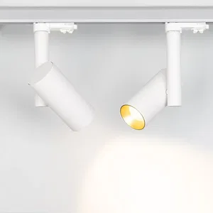 Светильник SP-POLO-TRACK-PIPE-R65-8W Warm3000 (WH-GD, 40 deg) (Arlight, IP20 Металл, 3 года)