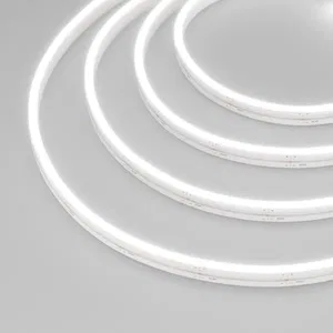 Герметичная лента MOONLIGHT-5000S-SIDE-2835-120-24V White (6х12mm, 10W, IP67) (Arlight, Вывод прямой, 3 года)