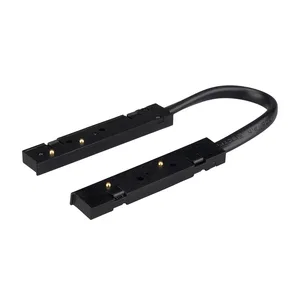 Коннектор гибкий MAG-MICROCOSM-CON-FLEX-LONG-POWER (BK) (Arlight, IP20 Пластик, 3 года)