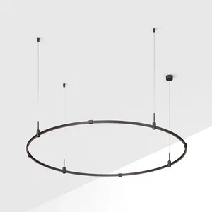Основание ART-APRIORI-ROUND-HANG-R1800 (BK) (Arlight, IP20 Металл, 3 года)