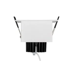 Светильник CL-SNODO-LUM-S102x102-9W Warm3000 (WH-BK, 38 deg) (Arlight, IP20 Металл, 3 года)