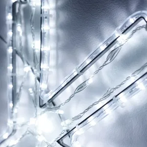 Фигура светодиодная ARD-SNOWFLAKE-M11-1250x1200-604LED White (230V, 36.5W) (Ardecoled, IP65, 1 год)