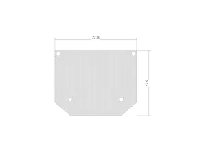 Fiş HOKASU STC 4051 (endcup) оцинковка 1.5mm