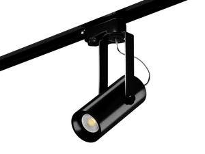 Трековый светильник HOKASU Tube Clip TR4 (85-160/ral9005 – 40w/5098/38deg)