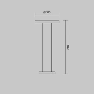 Ландшафтный светильник Outdoor O420FL-L12GF