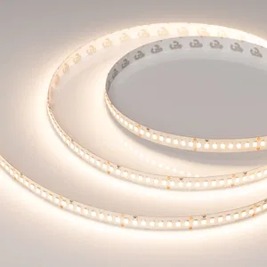 Лента UL-A200-10mm 24V Warm3000 (20 W/m, IP20, 2835, 5m) (Arlight, высок.эфф.150 лм/Вт)