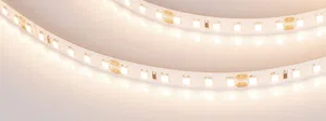 Лента RT-A120-8mm 24V Warm3500 (14.4 W/m, IP20, 2835, 5m) (Arlight, Открытый)