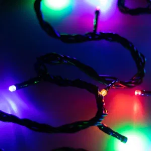 Светодиодная гирлянда ARD-STRING-HOME-5000-GREEN-50LED-LIVE RGB (230V, 3.5W) (Ardecoled, IP20, 1 год)