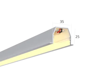 Линейный светильник HOKASU 35/25 IN (Anod/2000mm/LT70 — 3K/44W)