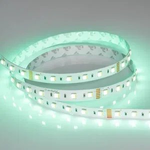 Лента RT 2-5000 24V RGBW-MIX 12mm (5060-One, 60 LED/m, LUX) (Arlight, 20 Вт/м, IP20)