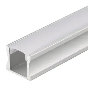 Профиль с экраном ALU-SLIM-H15-2000 ANOD+FROST (Arlight, Алюминий)
