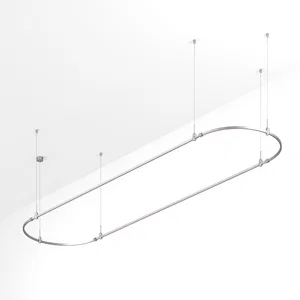 Основание ART-APRIORI-OVAL-HANG-4000x1000 (TN) (Arlight, IP20 Металл, 3 года)