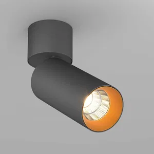 Светильник SP-POLO-SURFACE-FLAP-R65-8W Day4000 (BK-GD, 40 deg) (Arlight, IP20 Металл, 3 года)