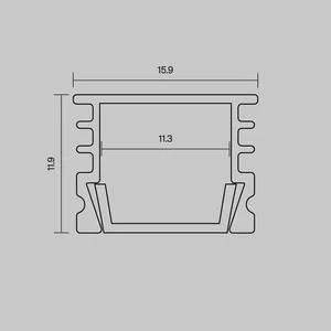 Профиль Led Strip 631012