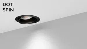 Светильник HOKASU DOT Spin (RAL9003/38deg — 5K/10W/CRI98)