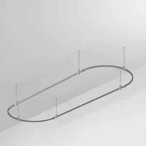 Основание ART-APRIORI-OVAL-ROD-800-3000x1000 (TN) (Arlight, IP20 Металл, 3 года)