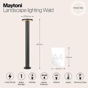 Ландшафтный светильник Outdoor O420FL-L12GF1