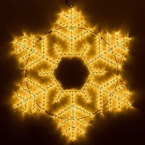 Фигура светодиодная ARD-SNOWFLAKE-M10-1000x900-504LED Warm (230V, 31W) (Ardecoled, IP65, 1 год)