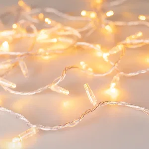 Светодиодная гирлянда ARD-STRING-CLASSIC-1000-CLEAR-100LED-PULSE Yellow (230V, 7W) (Ardecoled, IP65, 1 год)