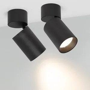 Светильник SP-POLO-SURFACE-FLAP-R85-15W Warm3000 (BK-BK, 40 deg) (Arlight, IP20 Металл, 3 года)