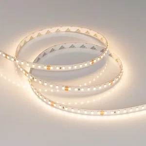 Лента RT-A128-8mm 24V Warm2700 (9.6 W/m, IP20, 2835, 5m) (Arlight, высок.эфф.150 лм/Вт)
