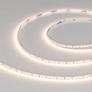 Лента MICROLED-M182-4mm 24V Warm3500 (10 W/m, IP20, 2216, 5m) (Arlight, узкая)