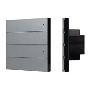 INTELLIGENT ARLIGHT Кнопочная панель SMART-DMX512-801-22-8G-8SC-DIM-IN Grey (230V, 2.4G) (IARL, IP20 Пластик, 5 лет)