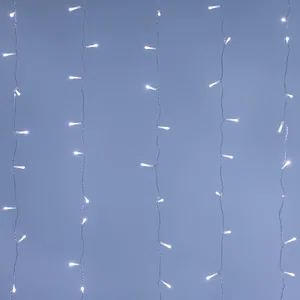 Светодиодная гирлянда ARD-CURTAIN-HOME-1500x1500-CLEAR-144LED White (230V, 6W) (Ardecoled, IP20)