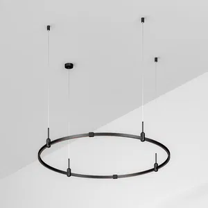 Основание ART-APRIORI-ROUND-HANG-R1200 (BK) (Arlight, IP20 Металл, 3 года)