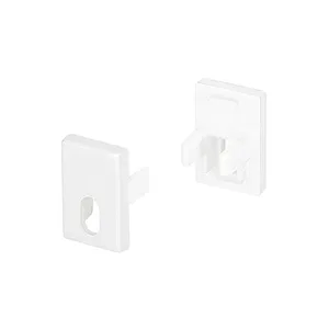 Заглушка SL-MINI-8-H12 WHITE с отверстием (Arlight, Пластик)