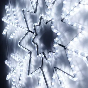 Фигура светодиодная ARD-SNOWFLAKE-M8-950x950-540LED White (230V, 33W) (Ardecoled, IP65, 1 год)