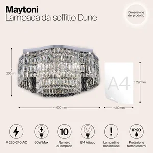 Потолочный светильник Maytoni DIA005CL-10CH