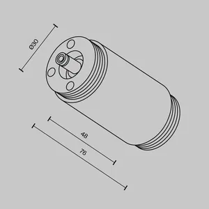 Комплектующие для систем освещения с токоведущими элементами Technical CA013IC-B