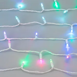Светодиодная гирлянда ARD-STRING-CLASSIC-6000-WHITE-40LED-LIVE RGB-SPI (12V, 26W) (Ardecoled, IP65, 1 год)