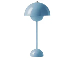 Настольная лампа синий гриб, H50cm